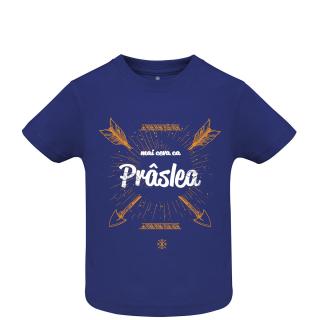 Tricou Praslea, copii, culoare albastra CP25