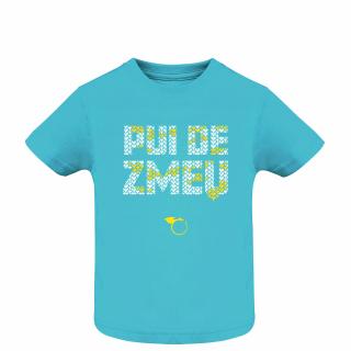 Tricou Pui de Zmeu, copii, culoare turcoaz, CP37