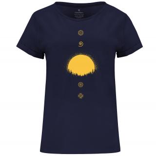 Tricou Solar, dama, culoare bleumarin, CIR84