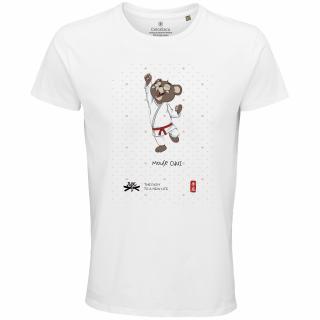 Tricou Soriceul Chui Judu 4 ID, culoare alba, CT60