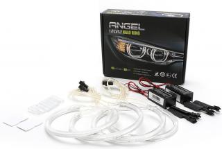 Kit angel eyes CCFL pentru BMW E46 Seria 3 cu far ZKW cu lupa si cu xenon    ()