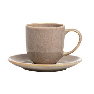 ANTALYA - Serviciu de cafea portelan 95 ml - 6 persoane (12 piese) ()