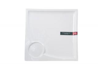 AOSTA Platou portelan patrat 29*29*1.8 cm (portelan  VILLARTE)