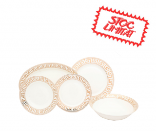 ATHENA - Serviciu de masa din portelan - 6 persoane (20 piese) ()
