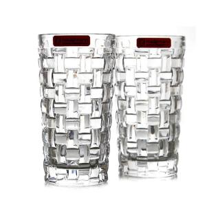 Bossa Nova - Set 12 pahare sticla cristalina apa/suc 395 ml