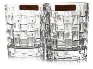 Bossa Nova - Set 12 pahare sticla cristalina whisky 330 ml