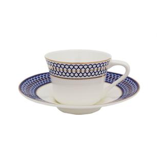 CALLIOPE - Serviciu ceai portelan 240 ml - 6 persoane (12 piese) ()