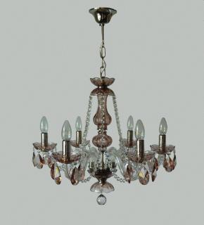 Candelabru cristal 6 brate (1448-6-NK)