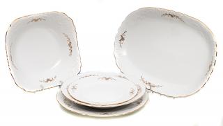 CAROLINE - Serviciu masa portelan - 6 persoane (20 piese)