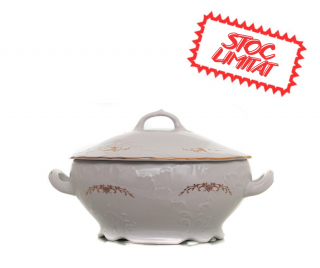 CAROLINE - Supiera portelan cu capac 2.7 l (Supiera - portelan)