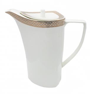 ELECTRA - Cafetiera din portelan cu capac 1400 ml (Cafetiera -)