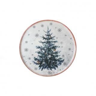 Farfurie ceramica decor  BRAD  21 cm (CR004)