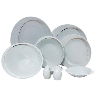 FUTURE PLATINUM - Serviciu de masa portelan Bohemia  - 12 persoane (44 piese) ()