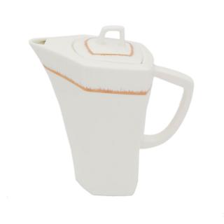 HELIOS - Cafetiera din portelan cu capac 1200 ml (portelan)