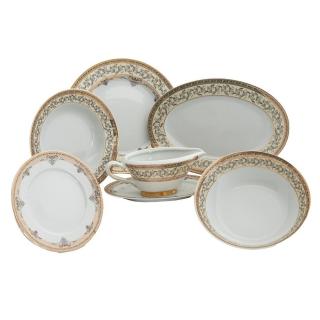MARGARET Serviciu de masa din portelan - 12 persoane (40 piese) ()