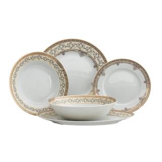 MARGARET Serviciu de masa din portelan - 6 persoane (20 piese) ()