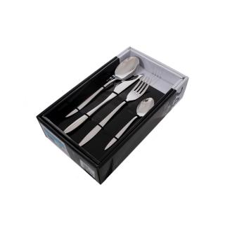 MIA - Set tacamuri inox 18/0 (6 persoane) (Set 24 piese - inox)