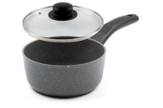 New Granit caserola cu maner si capac 16 cm  (Caserola cu)