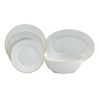 OCTAVIA Serviciu de masa din portelan - 6 persoane (20 piese) ()