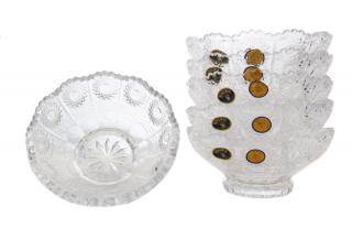Set 6 boluri cristal 13 cm  (61402/57030/130 )
