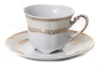 SOPHIA - Serviciu de cafea din portelan 100 ml - 6 persoane (12 piese) ()