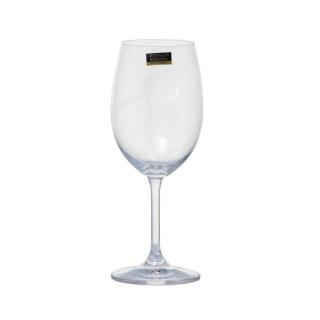 SYLVIA - Set 6 pahare sticla cristalina vin rosu 350 ml
