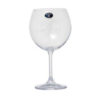SYLVIA - Set 6 pahare sticla cristalina vin rosu balon 460 ml