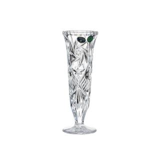 Vaza cristal Bohemia cu picior 21 cm (81800/39000/210)