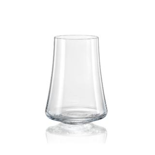 XTRA - Set 6 pahare sticla cristalina apa/suc 400 ml