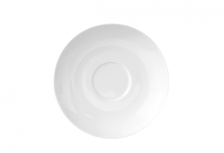 YVONNE - Farfuriuta portelan suport ou 12.5 cm (portelan)