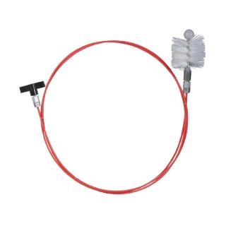 Perie de curatare a tuburilor de cos   fum diametru 80 mm  5 metri