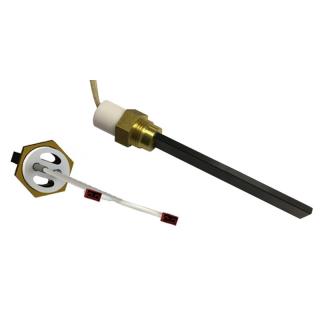 Rezistenta din cristale de cuart negre, cu racord filetat GAZ 3 8   300 wati