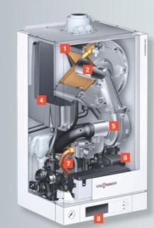 Viessmann Centrala in condensatie Viessmann Vitodens 100-W 26 kW Kombi