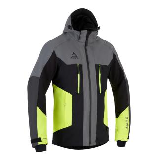 AMOQ GEACA SNOWMOBIL ASPECT GRI NEGRU HIVIS