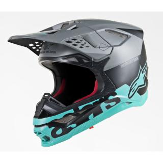 CASCA ALPINESTARS SM8 RADIUM BK G TE