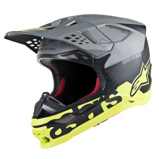 CASCA ALPINESTARS SM8 RADIUM BK G YL