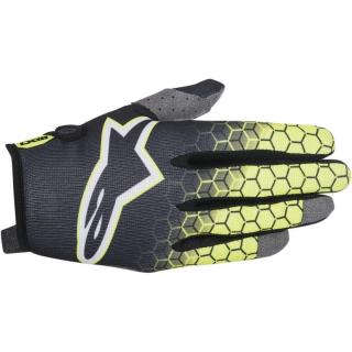 MANUSI ALPINESTARS RADAR FLIGHT, NEGRU GALBEN