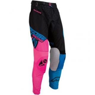 PANTALONI MOOSE RACING M1 S18S, ROZ NEGRU ALBASTRU 32