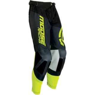 PANTALONI MOOSE RACING M1 S19, NEGRU GALBEN 34