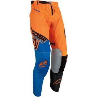 PANTALONI MOOSE RACING S18S, PORTOCALIU ALBASTRU NEGRU 32