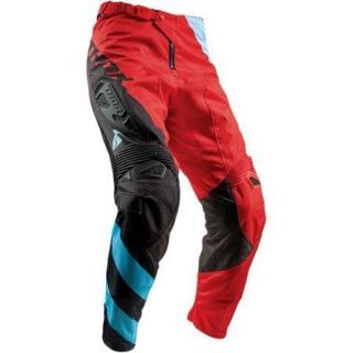 PANTALONI THOR FUSE AIR RIVE, ROSU ALBASTRU 32