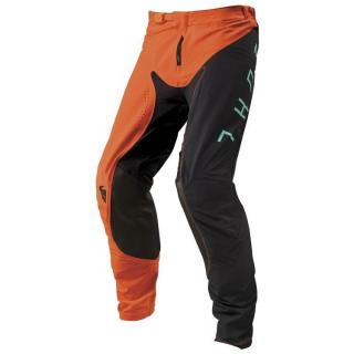 PANTALONI THOR PRIME PRO JET S9, NEGRU PORTOCALIU 36