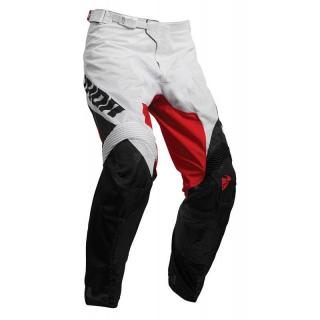 PANTALONI THOR S9S PULSE AIR, ALB ROSU 36