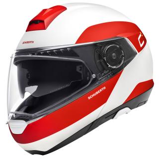 Schuberth Casca Flip-Up C4 Pro Alb Rosu