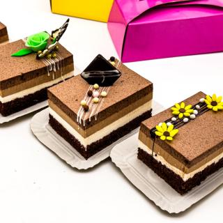 Marturii Tortulet mousse trei ciocolate