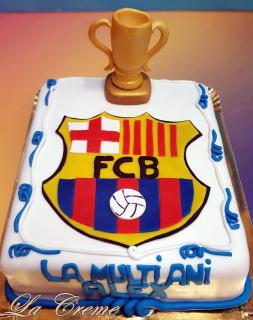 Tort FC Barcelona Emblema