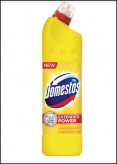 Dezinfectant gel Domestos 750 ml, Galben