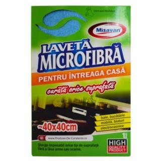 Laveta microfibra pentru intreaga casa Misavan, 40 40cm, 1buc set