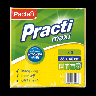 Lavete uscate Practi maxi, Paclan, 38x40 cm, 3 set