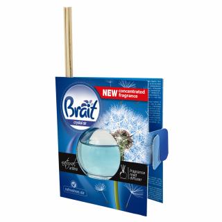 Odorizant camera cu betisoare Brait 40 ml Cristal Air